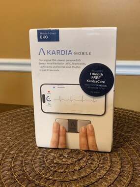 AliveCor KardiaMobile Personal Mobile 1-Lead EKG Monitor